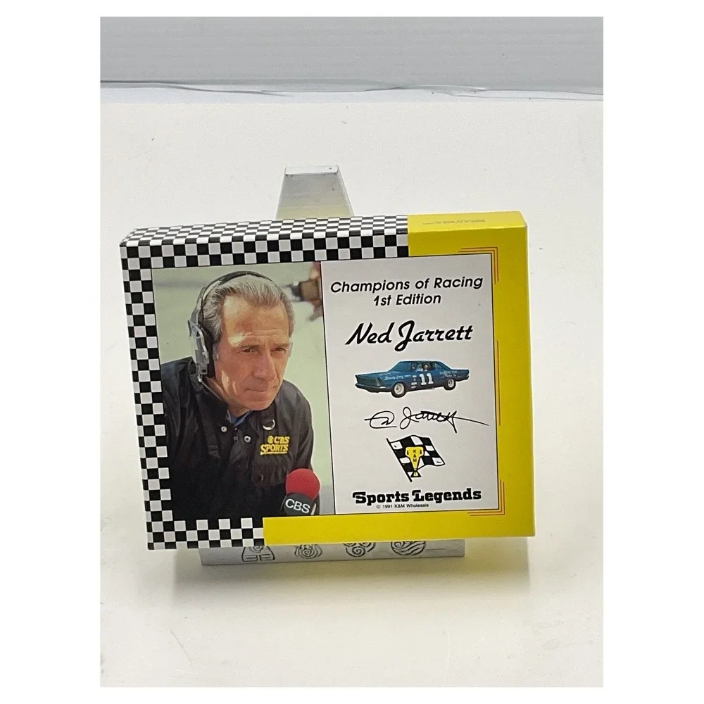 Champions of Racing Ned Jarrett 1st Edition Trading Card Boxed